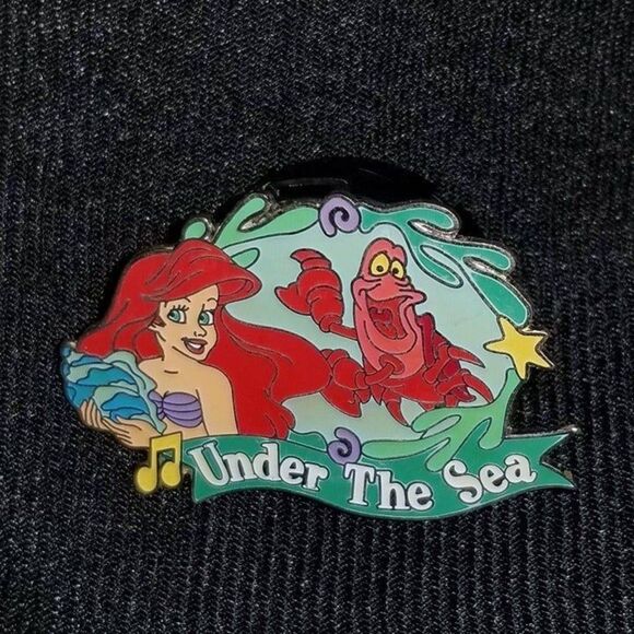 Disney Ariel Sebastian Pin Under The Sea Little Mermaid Magical Musical Moments - Picture 6 of 12